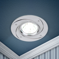 KL43 WH/1 Светильник ЭРА Светильник ЭРА литой   алюминевый   MR16,12V/220V, 50W белый (100/2100) Б0049561