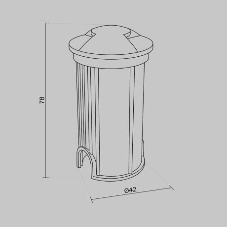 Светильники встраиваемые в дорогу