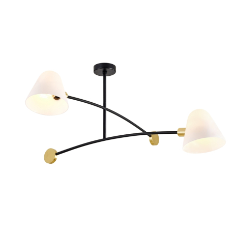 Люстра на штанге с лампочками Favourite Statera 3045-2P+Lamps E14 P45 