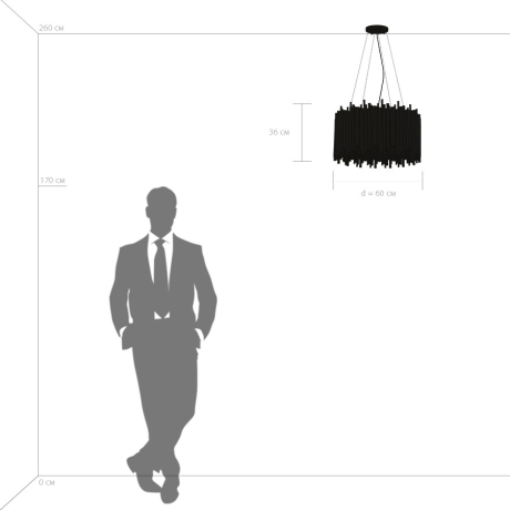 Подвесная люстра Lightstar Savona 816107 