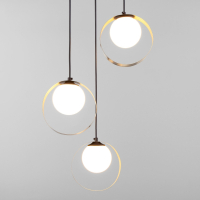 Подвесной светильник Eurosvet Dublin 50205/3 черный/бронза (a051774)