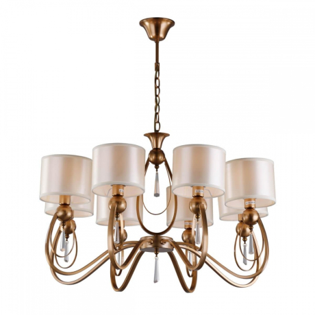 Люстра подвесная с лампочками Omnilux OML-63813-08+Lamps 