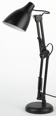 Настольная лампа офисная Эра N-123-Е27-40W-BK Б0047197 