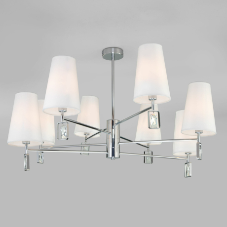 Люстра на штанге Eurosvet Milazzo 60137/8 хром 