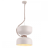 Подвесной светильник с лампочкой CRYSTAL LUX Uno SP1.1 White+Lamps