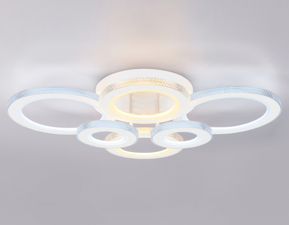 Потолочный светодиодный светильник с пультом Ambrella light ACRYLICA OriginalFA8874 