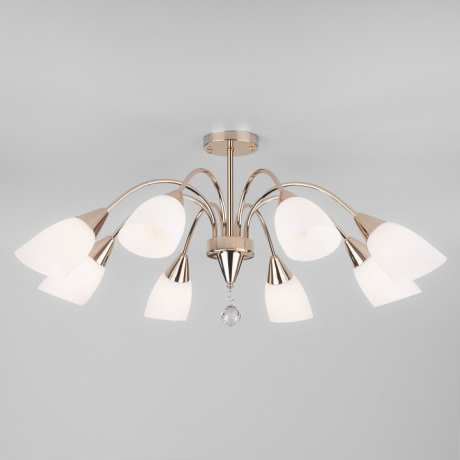 Люстра на штанге Eurosvet Ellene 30149/8 золото 