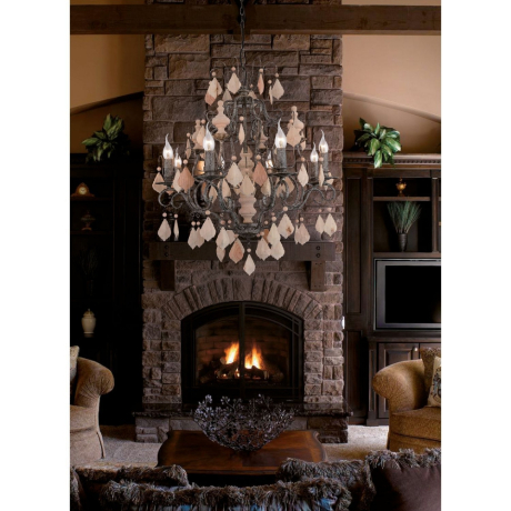 Люстра с лампочками, подвесная, комплект от Lustrof. №45432-617464 