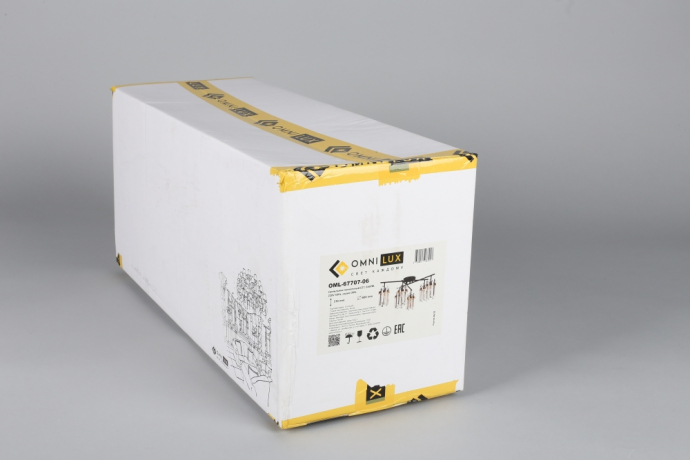 Потолочная люстра с лампочками Omnilux OML-67707-06+Lamps 