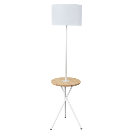 Торшер со столиком Arte Lamp Combo A2070PN-1WH 