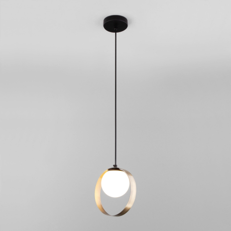 Подвесной светильник Eurosvet Dublin 50205/1 черный/бронза 