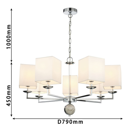 Подвесная люстра Favourite Diva с поддержкой Алиса 2821-7P-A 