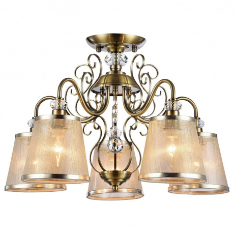 Подвесная люстра Freya Driana FR2405-PL-05-BZ 