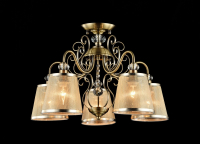 FR2405-PL-05-BZ Люстра с двойным креплением Freya Driana (FR405-05-R)