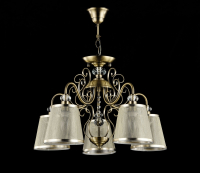 FR2405-PL-05-BZ Люстра с двойным креплением Freya Driana (FR405-05-R)