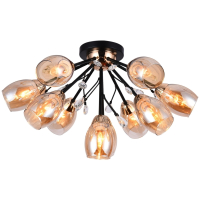 Потолочная люстра Illumico IL1284-10CPA-29 BK GD (1428205)