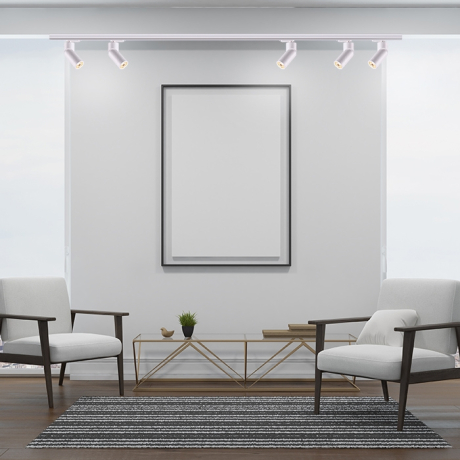 Однофазный светильник для шинопровода с лампочкой Novotech 370594+Lamps 