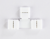 5шт. Соединитель T для светодиодной ленты 5050 12/24V (4 конт.) Ambrella light ILLUMINATION LED GS7001