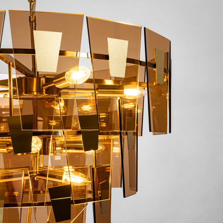 Люстра подвесная с лампочками Arte lamp A4066LM-11PB+Lamps 