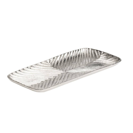 427479 Поднос NOSIMARO L320, B145, H25 алюминий никель Eglo 