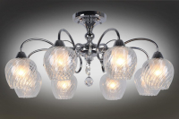 Люстра с поддержкой Алисы потолочная Omnilux OML-53607-08-A