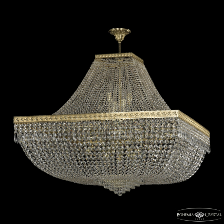 Люстра на штанге Bohemia Ivele Crystal 19272/H1/100IV G 