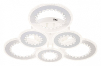 Потолочная диммируемая люстра с пультом ДУ Escada Dew 10233/6LED