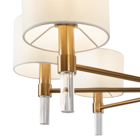 Подвесная люстра Lino Freya FR5186PL-08BS 