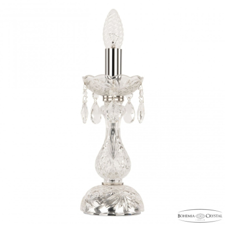 Настольная лампа Bohemia Ivele Crystal 105 105L/1-27 Ni 