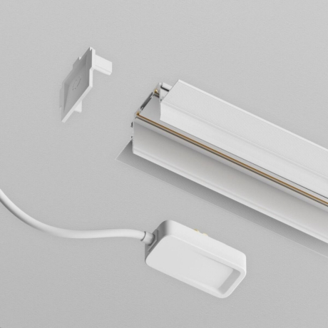 Ввод питания (2м) для магнитного шинопровода Maytoni Technicall Radity TRA084B-12W-200 