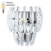 Светильник настенный с лампочкой Arte lamp A1054AP-1CC+Lamps