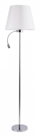 Торшер с подсветкой Arte Lamp Elba A2581PN-2CC 