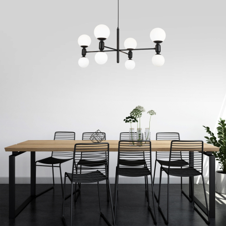 Подвесная люстра 30182/8 черный Eurosvet (a063212) 