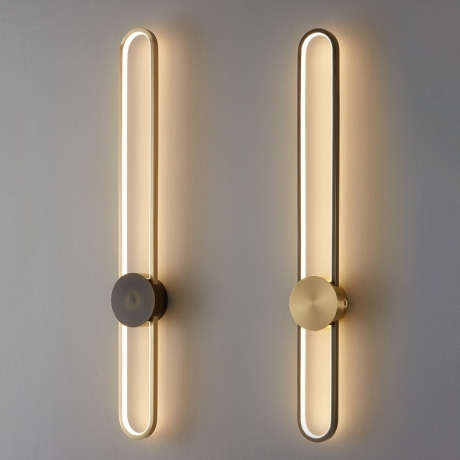 Настенный светильник HEIDY L H90 Brass Black ImperiumLoft heidy-l01 (230862-23) 