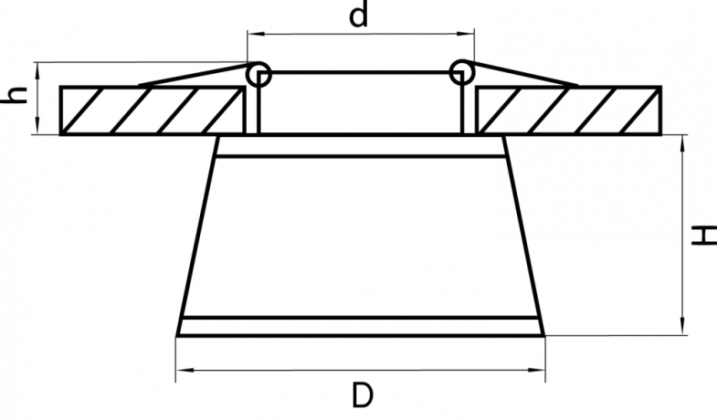 Встраиваемый светильник Lightstar Maturo 072172 