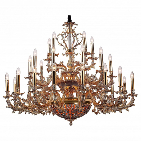 Подвесная люстра Lucia Tucci Firrnze FIRENZE 1780.30.3 antique gold 
