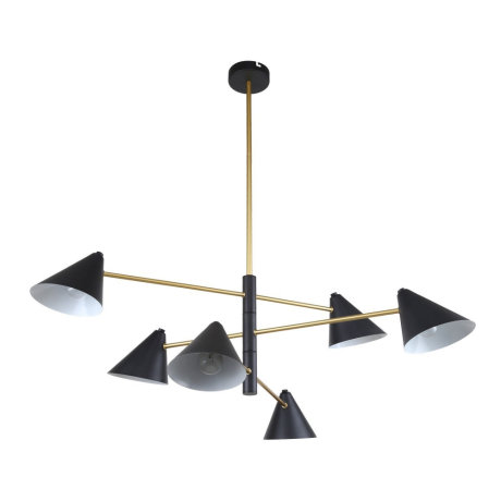 Люстра на штанге с лампочками F-Promo Trikoniya 3089-6P+Lamps E14 P45 