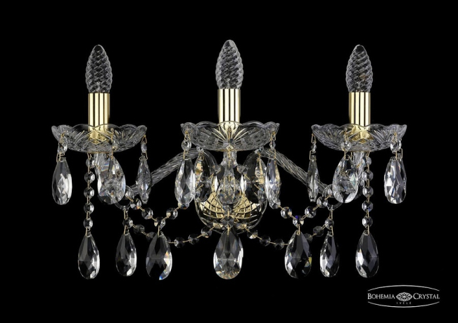 1413B/3/200/XL/G Бра Bohemia Ivele Crystal 