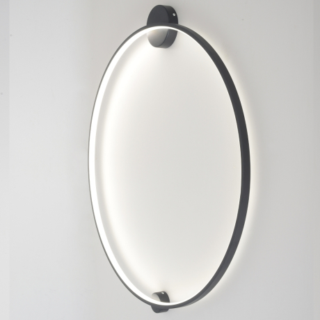 Настенный светильник с пультом ДУ Crystal Lux REAL AP35W LED BLACK 