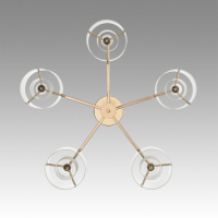 Люстра потолочная Lumion Moderni Verdi 6587/5C