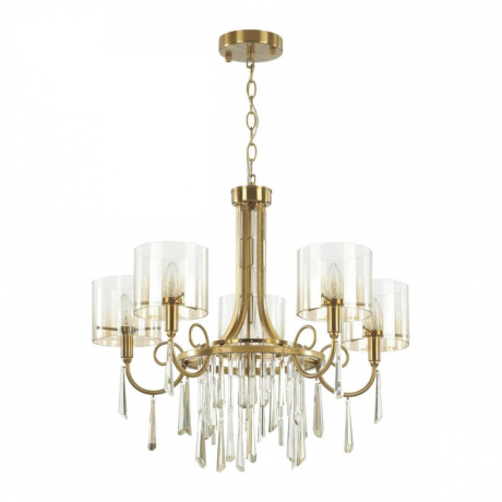 Подвесная люстра Odeon Nicole с поддержкой Маруся 4886/5-М 