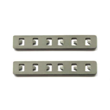 2шт. Прямой соединитель для встраиваемого магнитного шинопровода ST-Luce ST005.749.00 