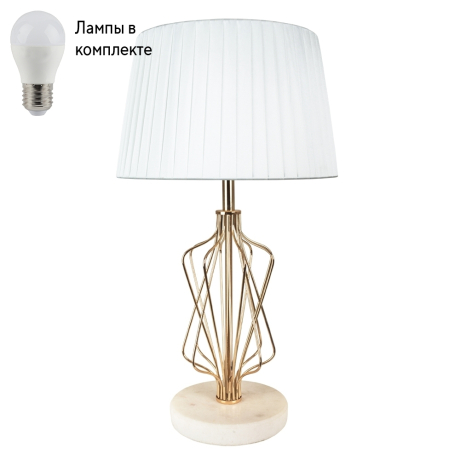 Настольная лампа в комплекте с лампочкой  Arte lamp A4035LT-1GO+Lamps 