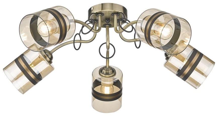 Потолочная люстра Velante с поддержкой Алиса 217-507-05-A 