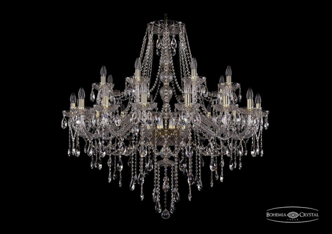 1415/16+8/400/G Подвесная люстра Bohemia Ivele Crystal 