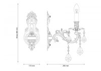 Бра Lucia Tucci Barletta W122.1 Coffe Gold