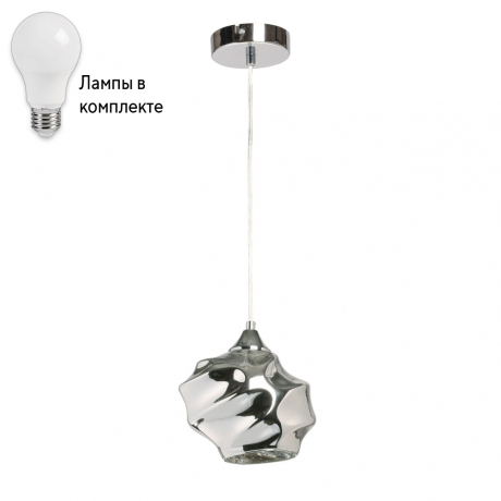 Подвесной светильник с лампочкой DeMarkt 112011101+Lamps