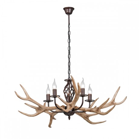 НЕ ПУБЛИКОВАТЬ!!! ЗАПРЕЩЕНЫ ПРОДАЖИ! Люстра подвесная с декоративными рогами Vitaluce V1491/5 