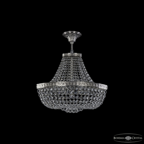 Люстра на штанге Bohemia Ivele Crystal 19283/H1/45IV Ni 
