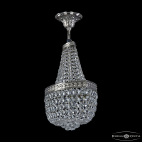 Люстра на штанге Bohemia Ivele Crystal 19283/H1/45IV Ni